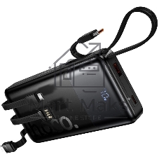 Мобильный аккумулятор Hoco J156 Founder 10000mAh QC3.0/PD3.0 22.5W 3A черный (62277)