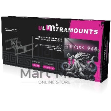 Кронштейн для телевизора Ultramounts UM968 черный 43
