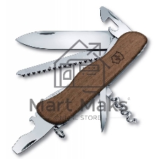 Нож перочинный Victorinox FORESTER WOOD (0.8361.63) 111мм 10функций дерево