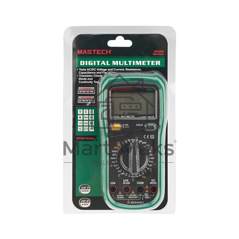 Универсальный мультиметр MY63N MASTECH