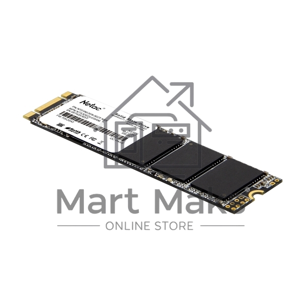 Накопитель SSD Netac N535N, 2TB, M.2 2280, SATA-III, R/W 545/500