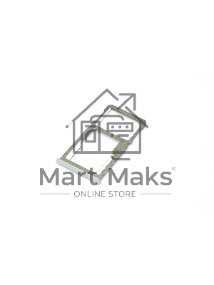 Лоток для SIM-карты Meizu M6 Note серебристый