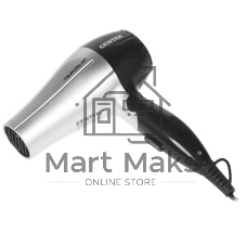 Фен Centek CT-2258 серебристый/черный, 850 Вт, компактный