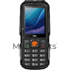 Мобильный телефон BQ 2430L Tank Connect черный/серый