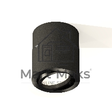 Светильник Ambrella Light XS7422001 SBK/PBK черный песок/черный матовый MR16 GU5.3 (C7422, N7002)