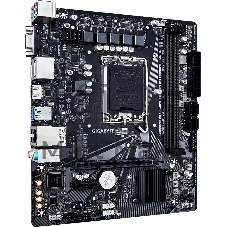 Материнская плата GIGABYTE H610M S2H V2, LGA1700, Intel H610, 2xDDR5, 4xSATA, 1xM.2, 1xPCIe 4.0 x16, DisplayPort, HDMI, D-Sub, 1x1Gb LAN, 3x3.5 мм, 7.1, microATX