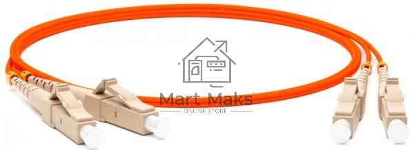 Патч-корд Lanmaster TWT-2LC-2LC/OM2-2.0 2x50/125 OM2 LC дуплекс-LC дуплекс 2м LSZH оранжевый