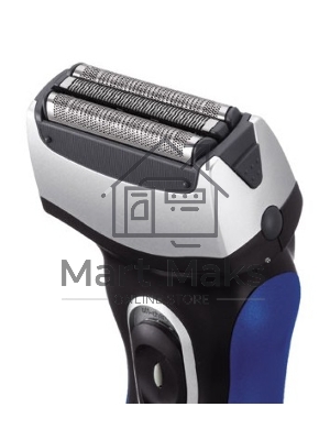 Электробритва сетчатая Panasonic ES6002 реж.эл.:3 питан.:аккум. черный/синий