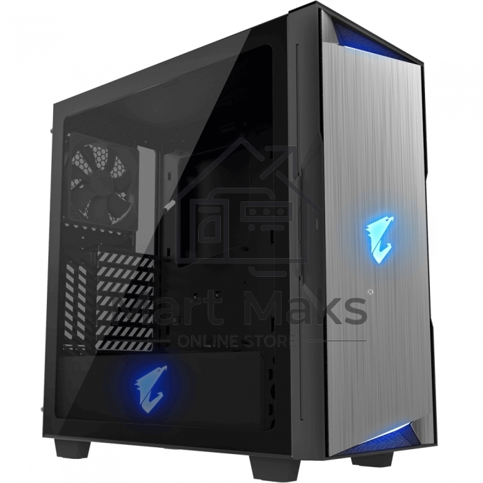 Компьютерный корпус GIGABYTE AORUS C300 GLASS MidiTower без Б/П ATX MicroATX MiniITX Цвет черный GB-AC300G