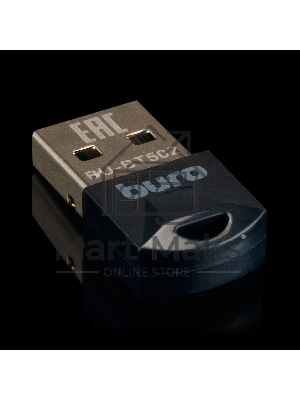 Адаптер USB Buro BU-BT502 Bluetooth 5.0+EDR class 1.5 20м черный