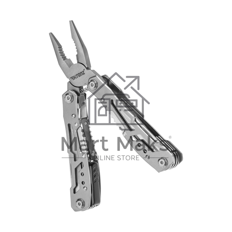 Мультитул KRANZ KR-12-4942-2 15 в 1, 158мм