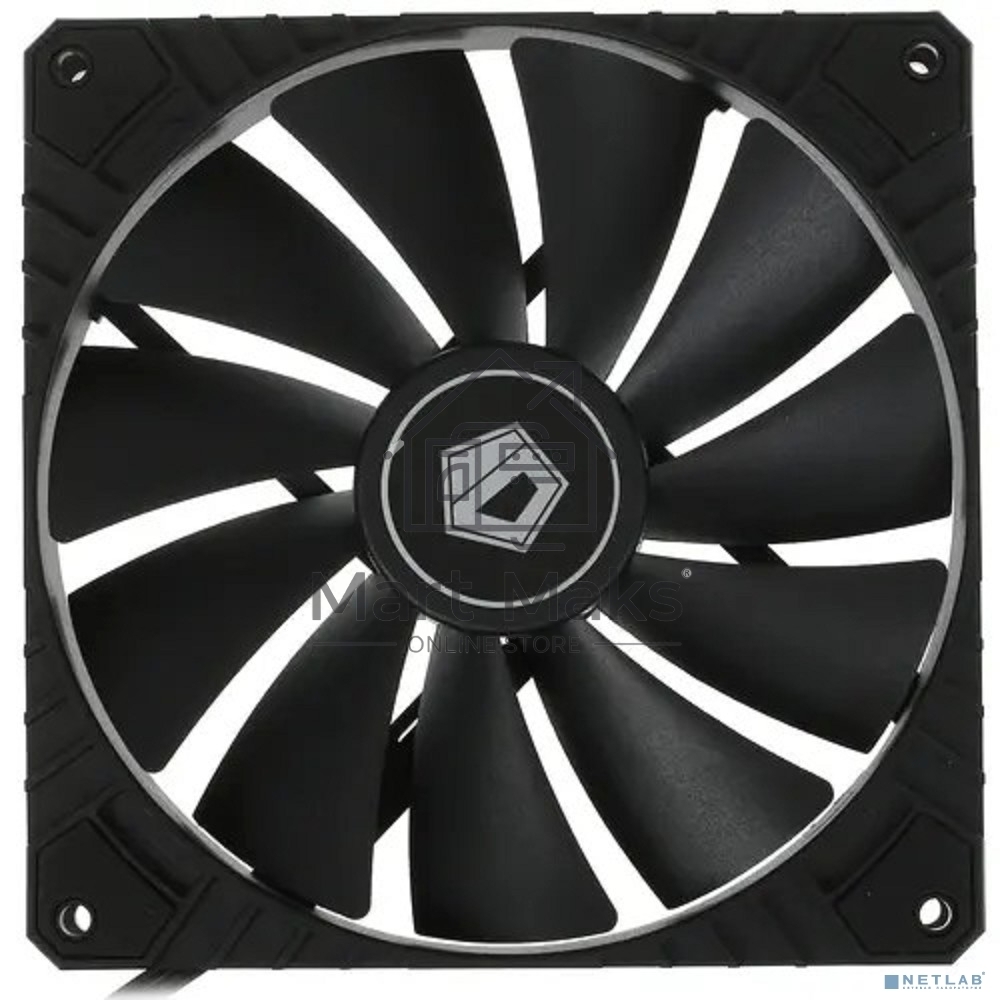 Вентилятор для корпуса ID-Cooling WF-14025-XT BLACK черный, 140 мм, 1600 об/мин, 32.6 дБ, 4 pin