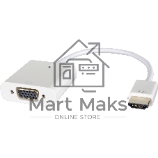 Переходник HDMI вилка на VGA розетка активный ADC-HM/GF [99-9698001]