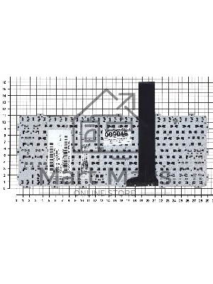 Клавиатура для ноутбука Asus X301 X301A X301K черная