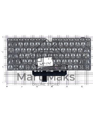 Клавиатура для ноутбука Huawei matebook D 14 черная