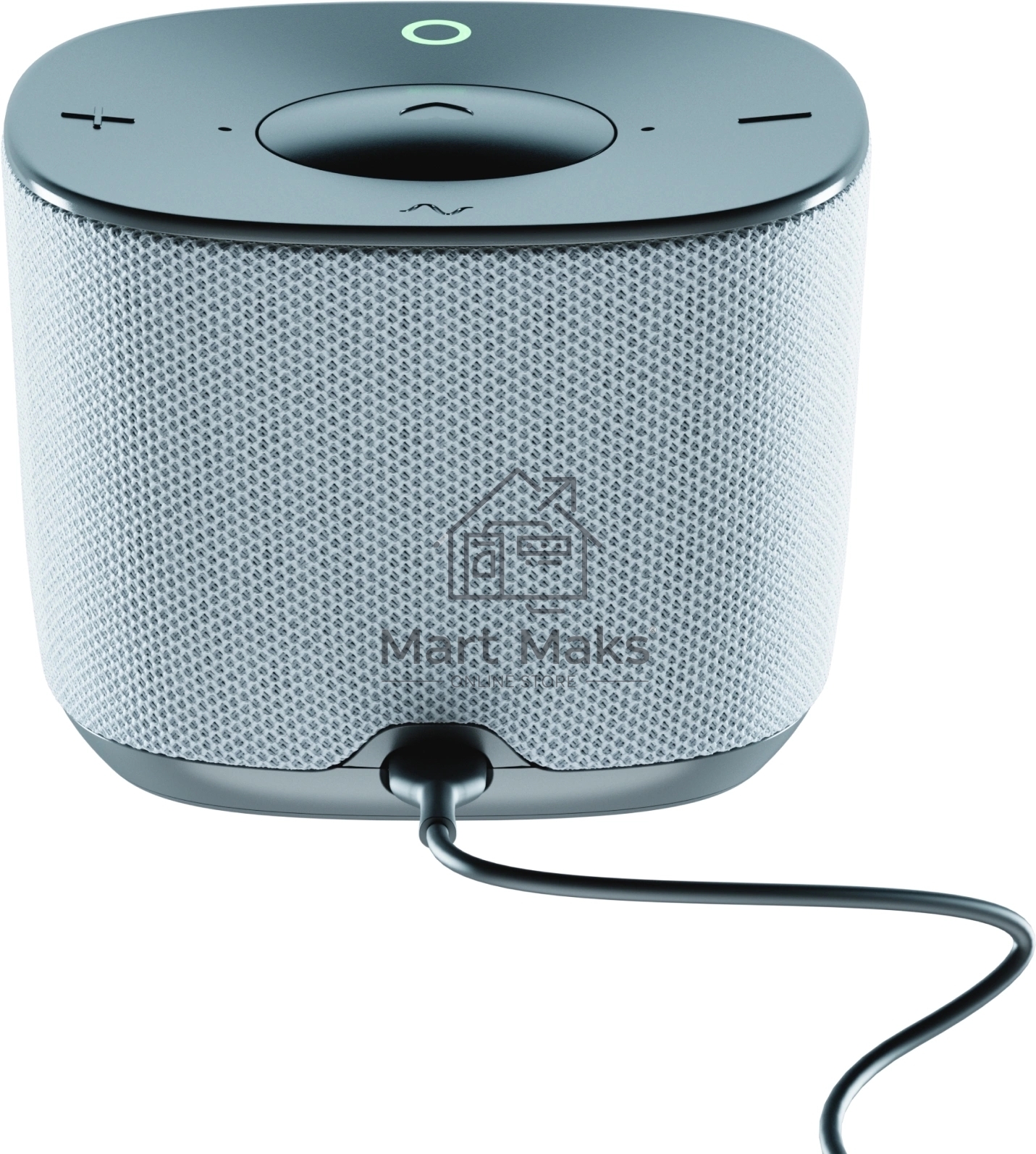 Умная колонка Sber Boom Home SBDV-00171G Салют серый 8W Mono BT/Wi-Fi (без.бат)