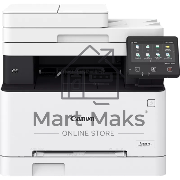 МФУ лазерное Canon i-SENSYS MF657Cdw (5158C001/5158C012), A4, цветное, печ. 21 стр/мин., скан. до 27 стр/мин (ч/б) 14 стр/мин (цвет), 1200 x 1200 dpi (принтер), 600 x 600 dpi (сканер), RJ45, USB, Wi-Fi