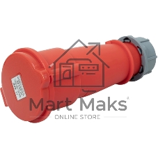 Блок распределения питания Powercom PDU-32AVMS24-18C3-6C9-3P верт.размещ. 18xC13 6xC19 с сетевым мониторингом 3x32A EN 60309 2м