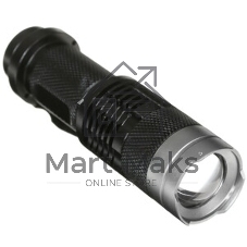 Фонарь LED5135 (LED XPE ZOOM 3 реж 1хLR6 алюм. блистер черный Camelion 12915