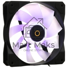 Реверсный вентилятор Fan Ocypus Beta F12 BK ARGB PWM черный