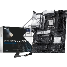 Материнская плата MSI PRO Z890-P WIFI6E, LGA1851, Intel Z890, 4xDDR5, 4xSATA, 4xM.2, 1xPCIe 5.0 x16, 2xPCIe 4.0 x4, 1xPCIe 4.0 x1, 1xHDMI, 1xDisplayPort, 1x 5Gb LAN, 8xUSB (4xUSB 2.0, 2xUSB 5Gbps, 1xUSB 10Gbps Type-A, 1xUSB 10Gbps Type-C), 3x3.5 мм, 7.1, ATX