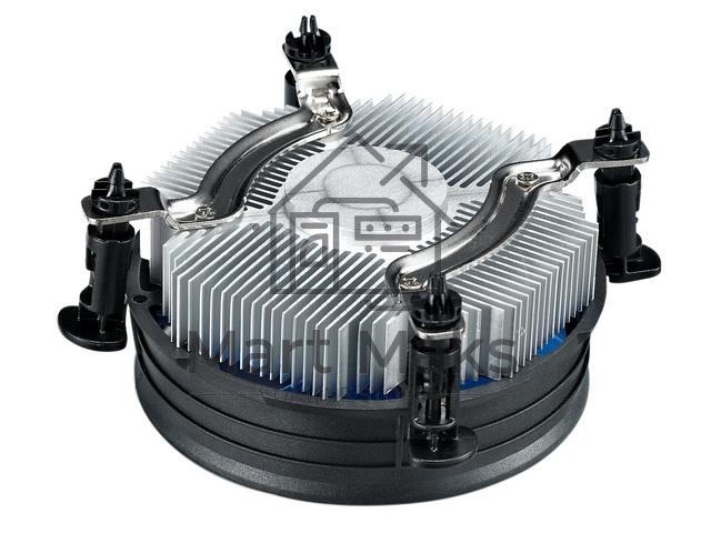 Кулер для процессора DEEPCOOL THETA 9 черный/синий, 92 мм, 2000 об/мин, 27.6 дБ, 3 pin, 65 Вт