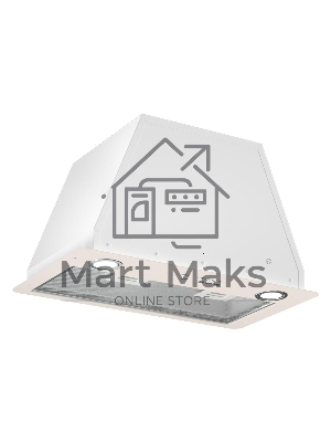 Вытяжка встраиваемая Elikor Flat 52П-650-К3Д белый, 52 см, 650 куб. м/ч, 60 дБ