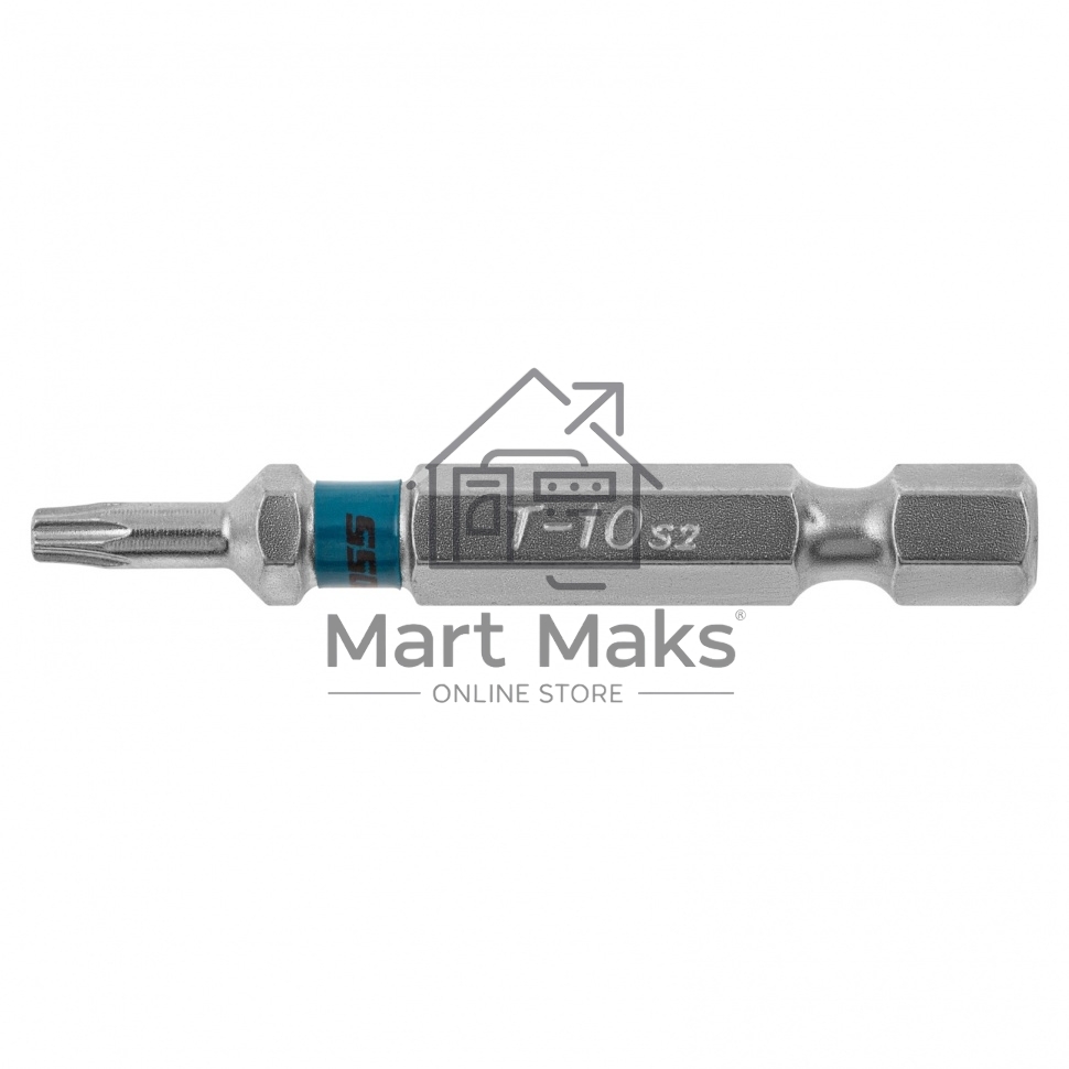 Набор бит TORX 10х50, сталь S2, 10 шт. Gross