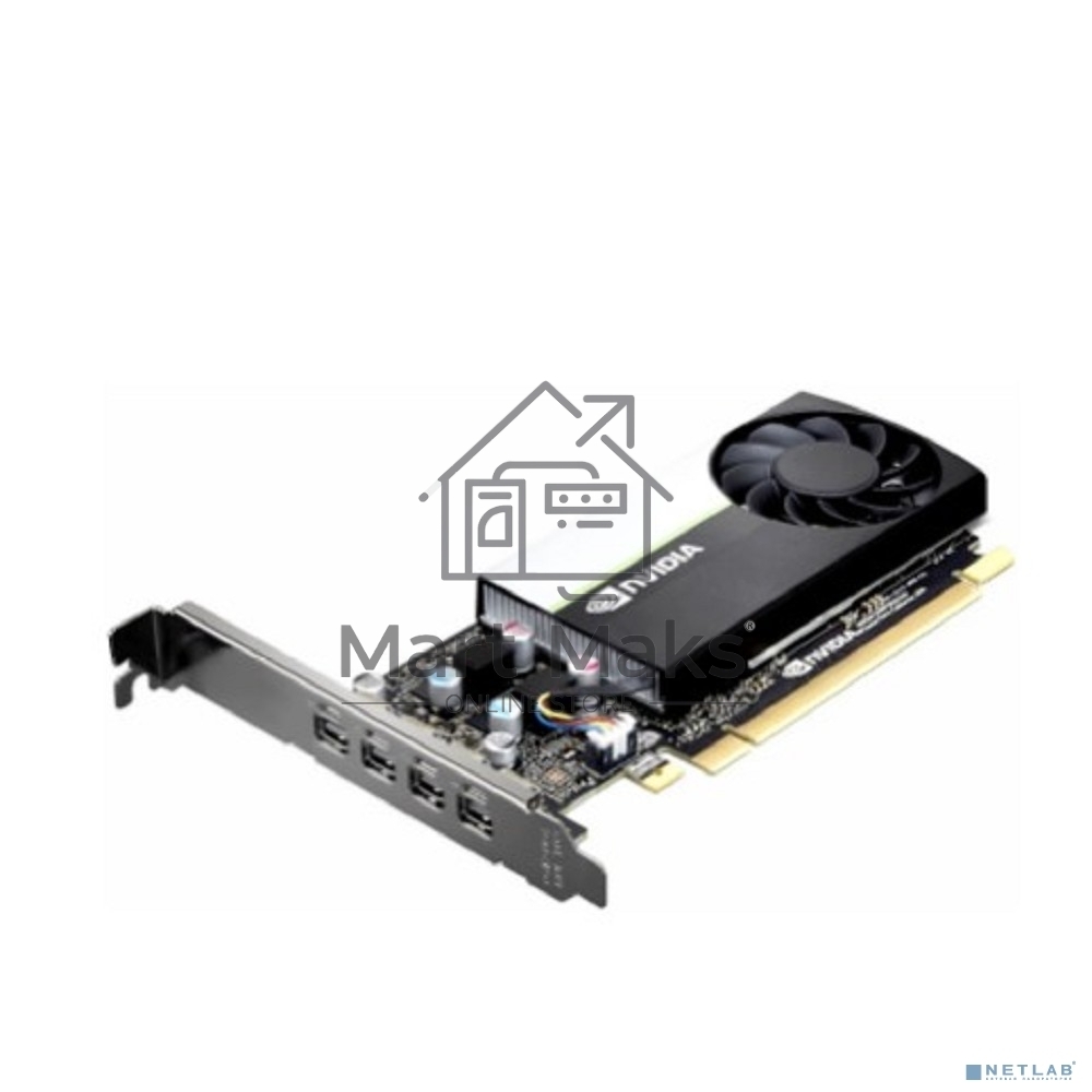 Видеокарта Nvidia T1000 8GB GDDR6 BLK 900-5G172-2270-000 PCIE16