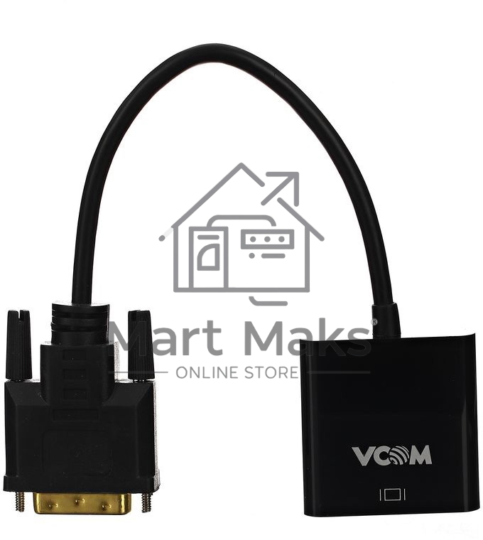 Кабель-переходник DVI(M) ---> VGA(F)VCOM <CG491>