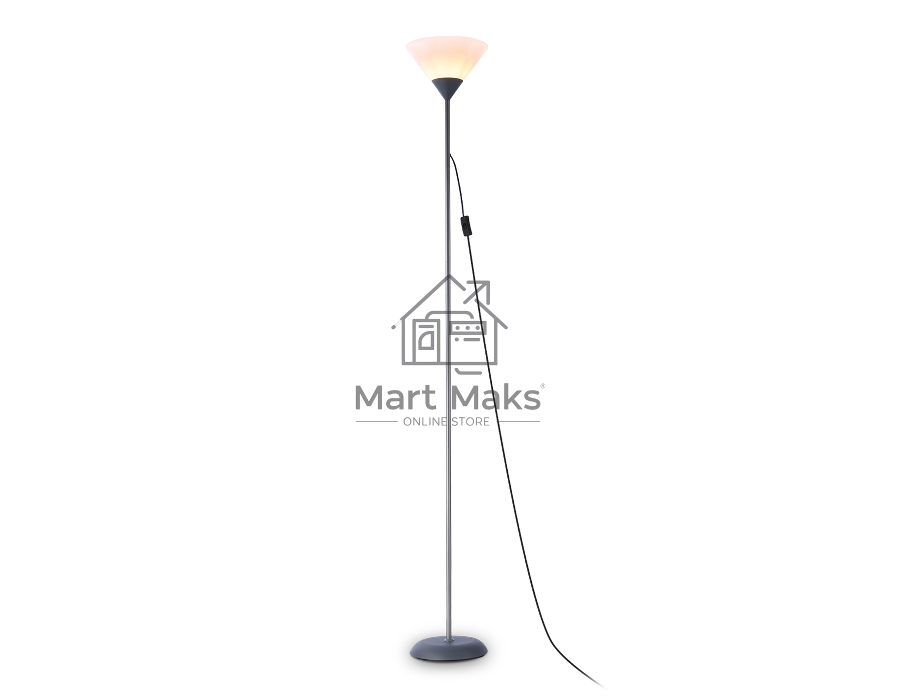Светильник Ambrella light TR97615 SL серебро E27 max 40W D245*1760