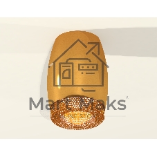 Светильник Ambrella Light XS1125011 PYG/CF золото желтое полированное/кофе MR16 GU5.3 (C1125, N7195)