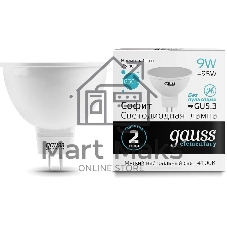 Лампа светодиодная Gauss 13529 LED Elementary MR16 GU5.3 9Вт 4100К