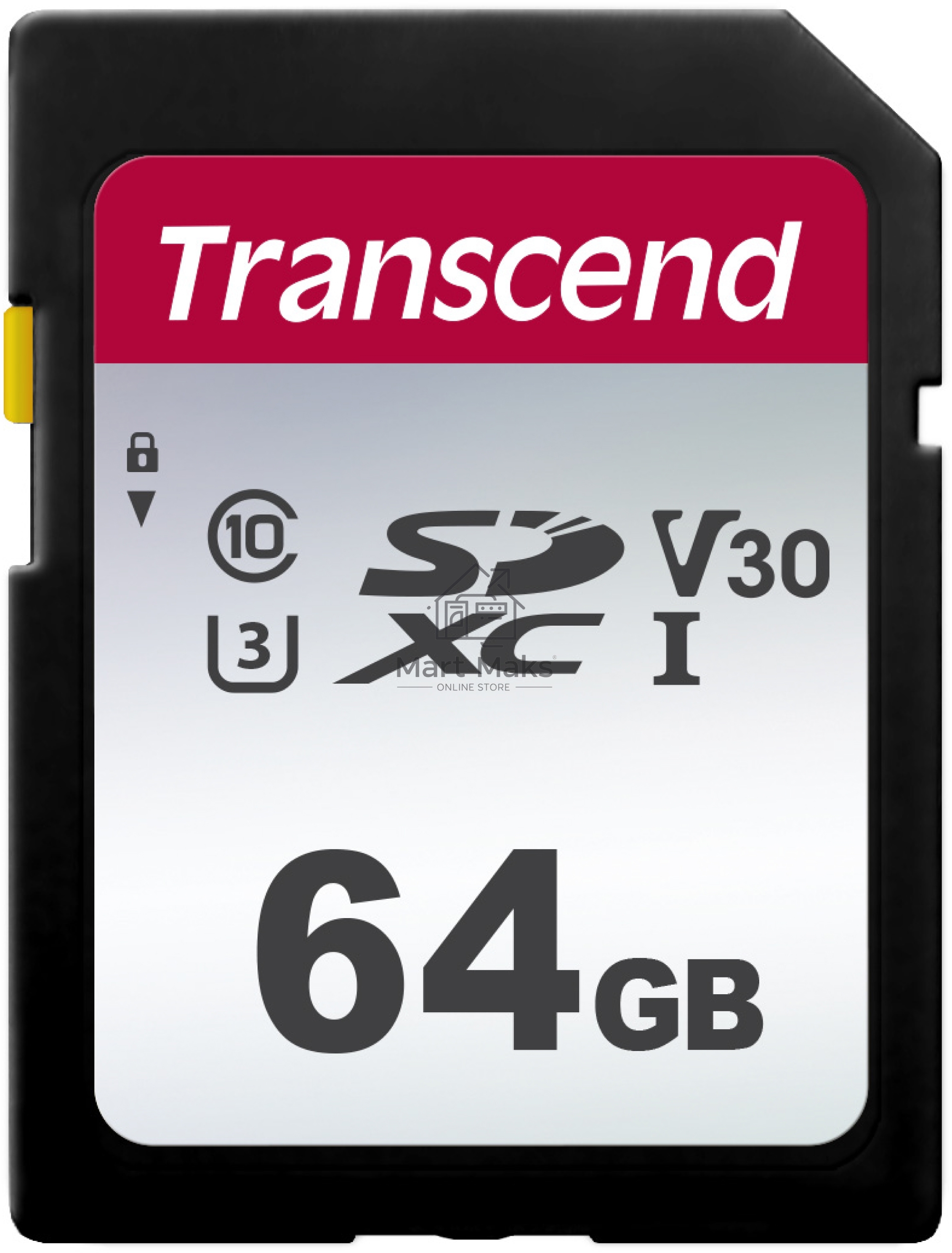 Флеш карта SD 64GB Transcend SDХC UHS-I U3