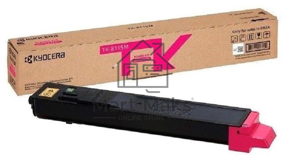 Картридж лазерный Kyocera TK-8115M (1T02P3BNL0) пурпурный для M8124cidn/M8130cidn 6000 стр.