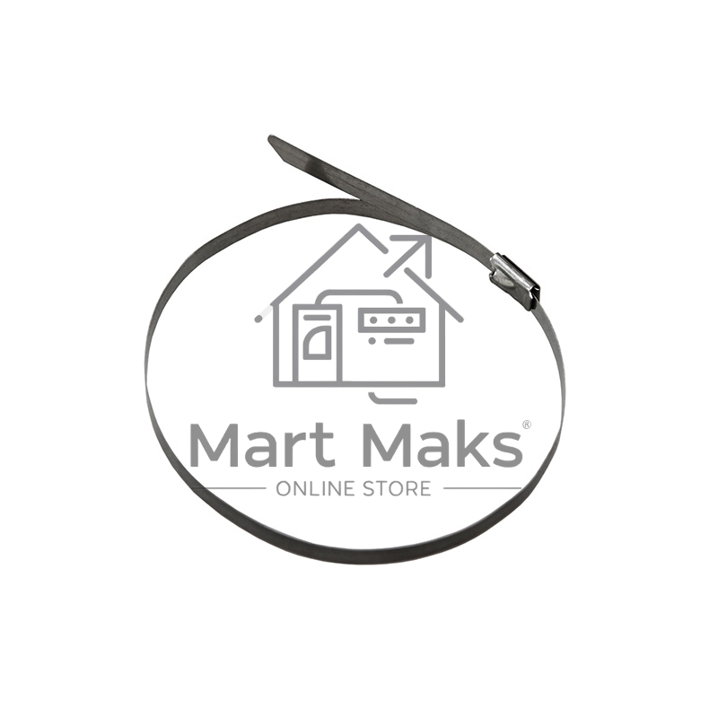 Хомут-стяжка стальной Rexant 200x4,6 мм, упаковка 100 шт.