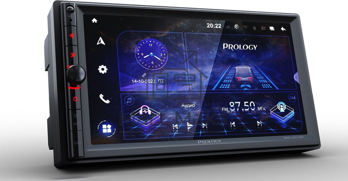 Автомагнитола Prology MPA-220 DSP 2DIN 4x55Вт