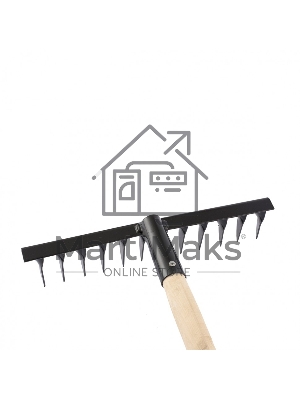 Грабли СИБРТЕХ 12-зубые,300мм,с черенком,витыеСИБРТЕХ Россия 61744