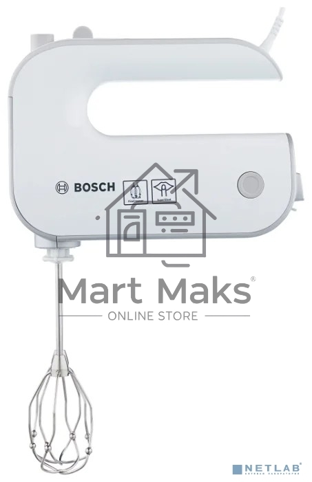 Миксер ручной Bosch MFQ4070 500Вт белый