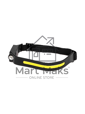 Фонарь налобный с датчиком движения и аккумулятором Rexant