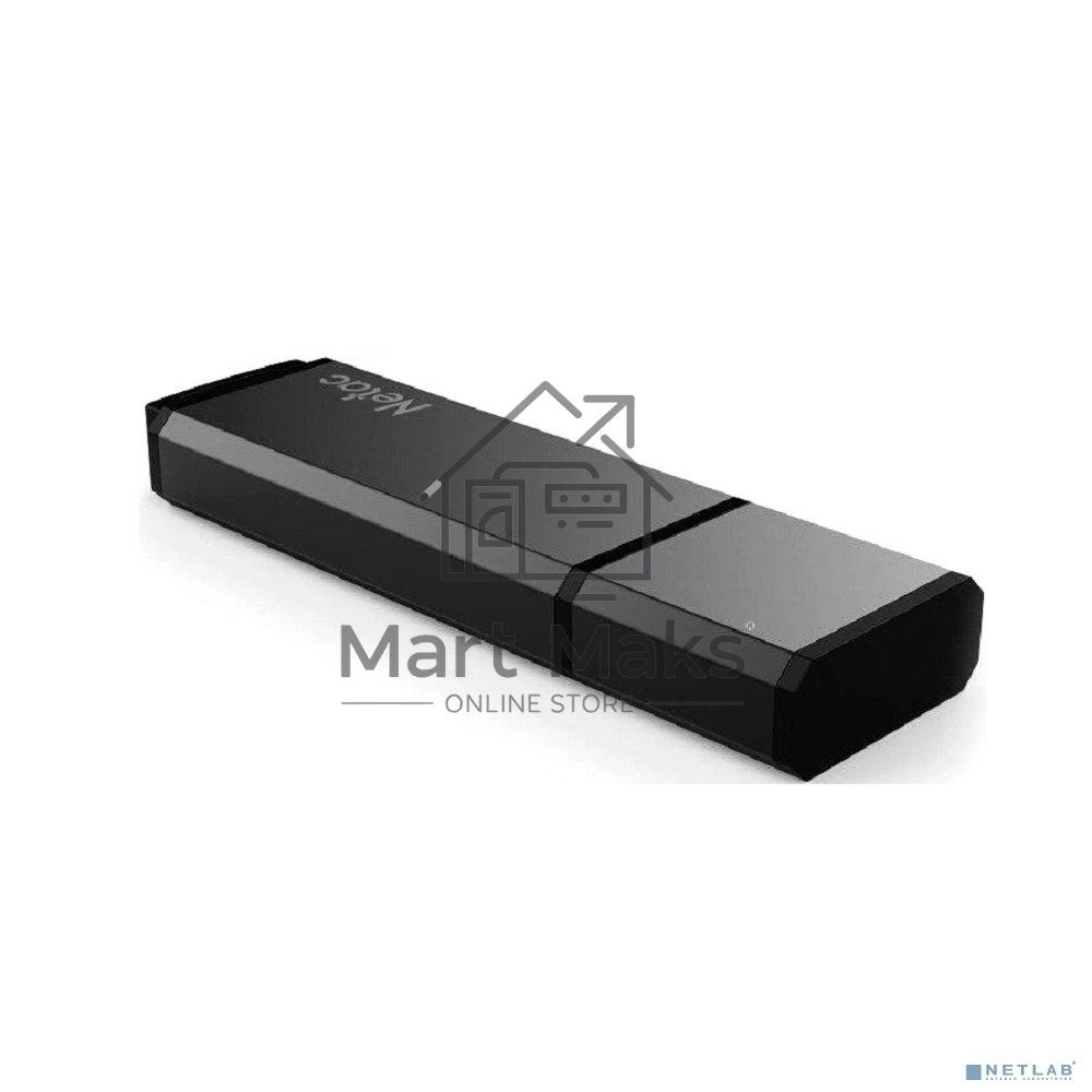 Флешка USB Netac U351 (NT03U351N-256G-32BK), 256Gb, USB 3.0, R/W 110/45, черный