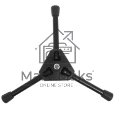 Настольная микрофонная стойка K&M 23110-316-55 высота 60 мм, складная конструкция, материал стойки - пластик, цвет черный