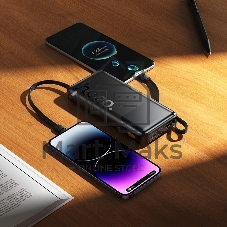 Мобильный аккумулятор Hoco J156 Founder 10000mAh QC3.0/PD3.0 22.5W 3A черный (62277)