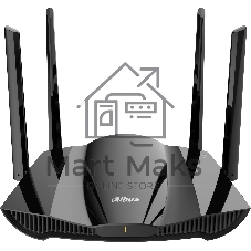 Маршрутизатор Dahua DH-AX30, 1×1 Гбит/с WAN + 3×1 Гбит/с LAN, Wi-Fi 6 (802.11ax) AX3000