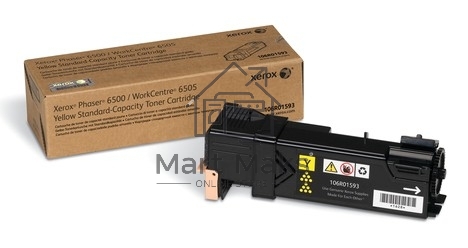 Картридж лазерный Xerox 106R01603 желтый для Xerox Ph 6500/WC 6505 (2500 стр)(Channels)