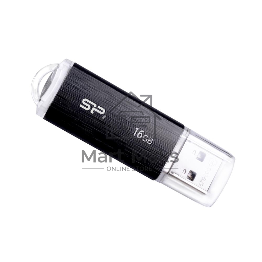 Флешка USB R/W R/W 16Gb Ultima U02 SP016GBUF2U02V1K USB2.0 черный