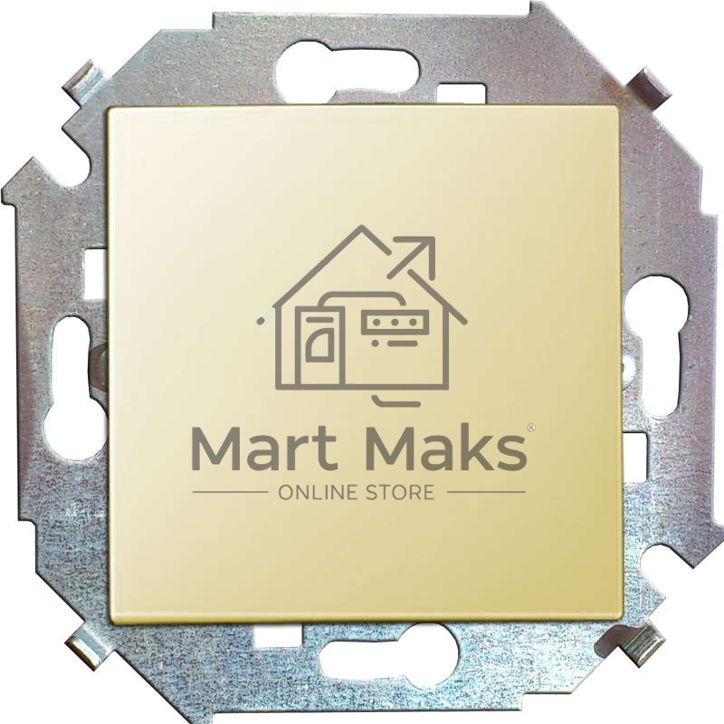 Механизм выключателя проходной 1-кл. СП Simon15 16А IP20 сл. кость Simon 1591201-031