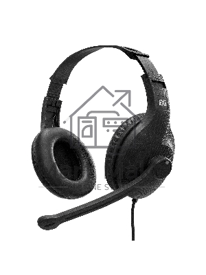 Стереогарнитура ExeGate EX289748RUS Office HS-102S (3,5мм Jack интерфейс, длина кабеля 1,5м)