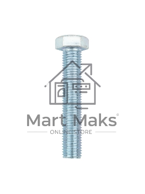 Болт шестигранный KRANZ DIN 933, 16х90, пакет (10 шт./уп.)