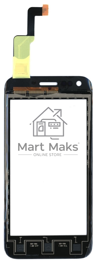 Сенсорное стекло (тачскрин) для Xiaomi Mi 1S, черное